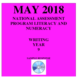 ACARA 2018 NAPLAN Writing - Year 9 - Sample Response